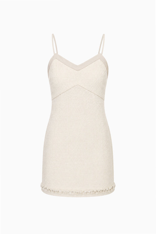 Tween Sue Embellished Tweed Dress