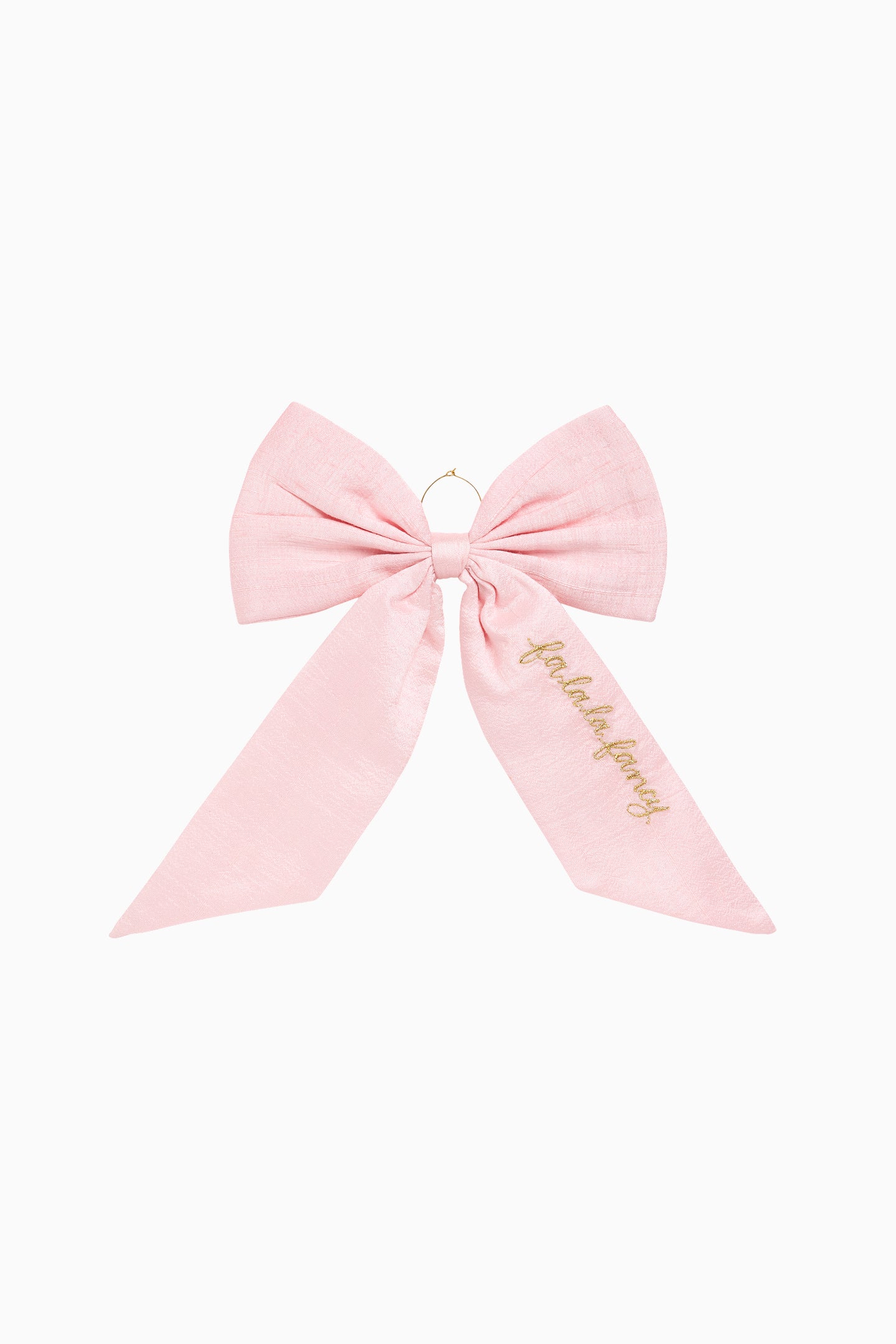 LoveShackFancy Silk Sugarplum Stemware Dressing Bows - Thumbnail 2
