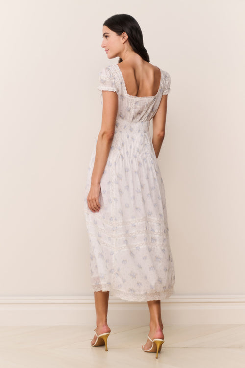 Suvi Floral Cotton Midi Dress