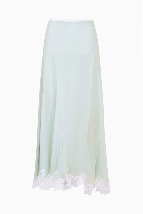 Sybel Silk Chiffon Maxi Skirt