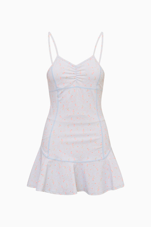 Sylvie Blue Floral Active Dress