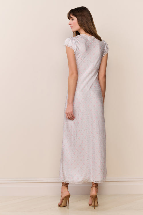 Theodore Silk-Blend Floral Maxi Dress