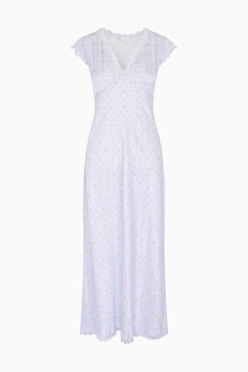 Theodore Silk-Blend Floral Maxi Dress