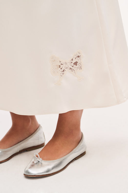 Tween Thyme Crepe Maxi Skirt
