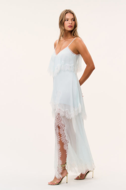 Toby Silk Chiffon Maxi Dress