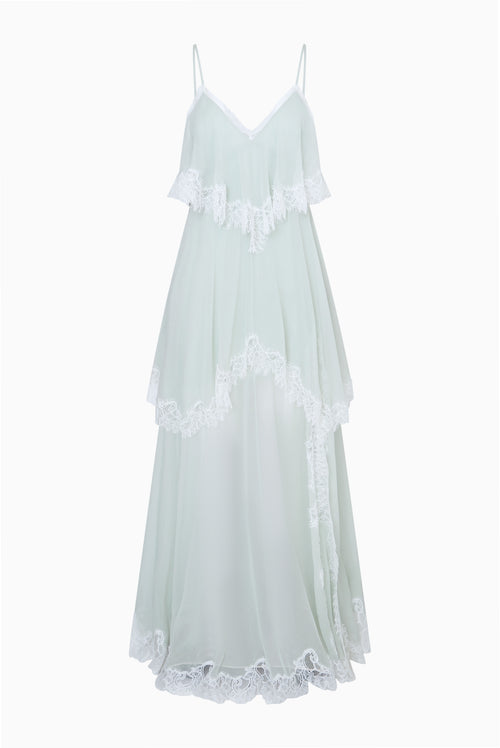Toby Silk Chiffon Maxi Dress