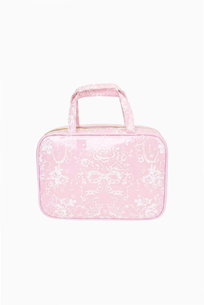 Toile Print Travel Box