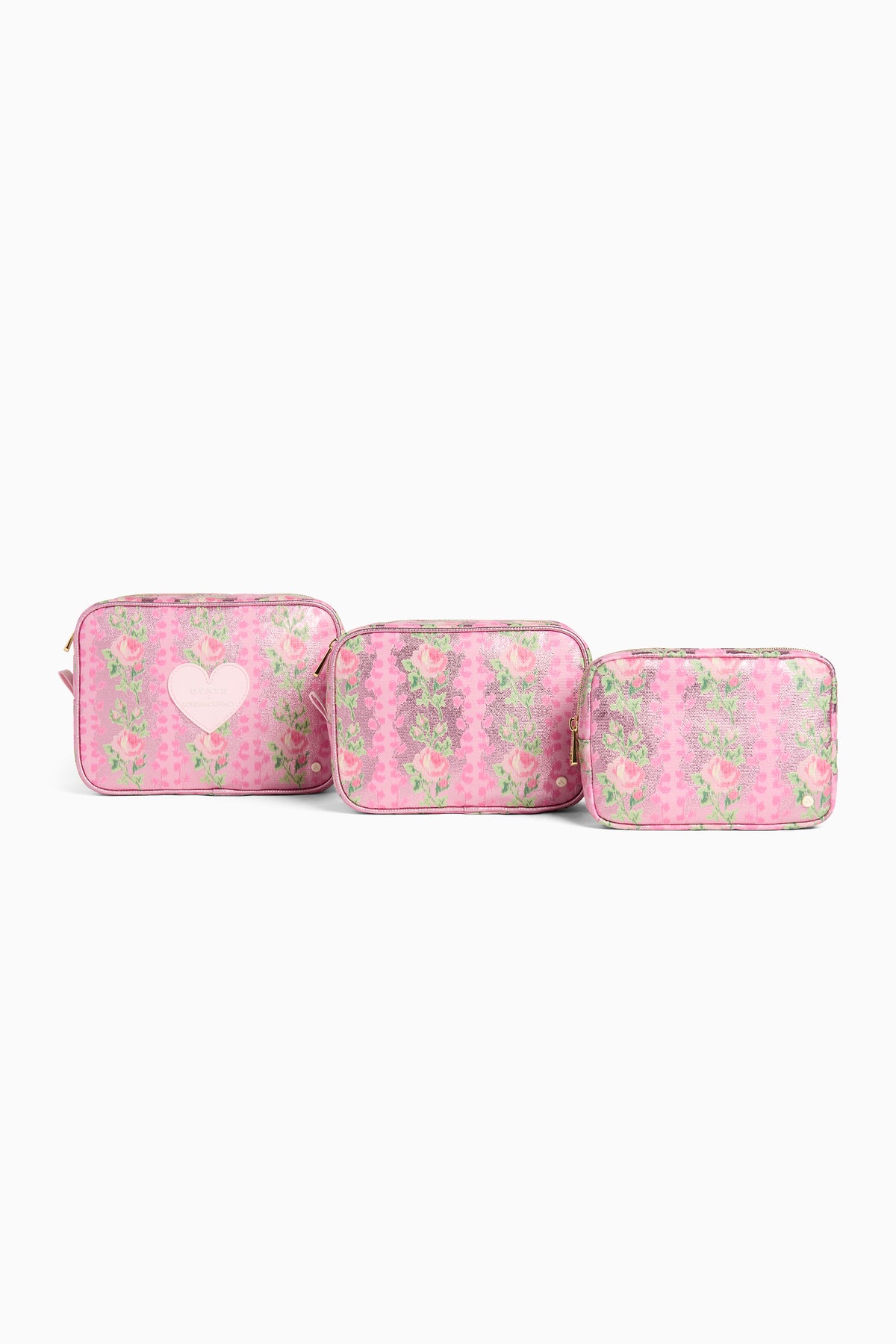 Heirloom Print Medium Travel Pouch - STERLING DUSK main image 0