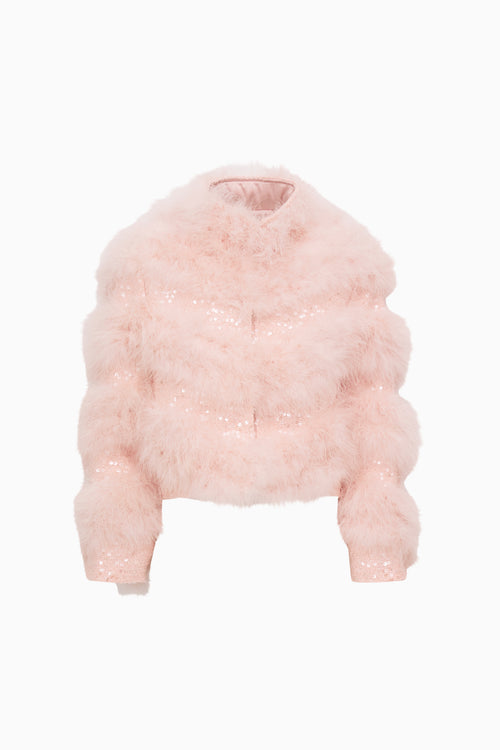 Tween Trislyn Feather Sequin Jacket