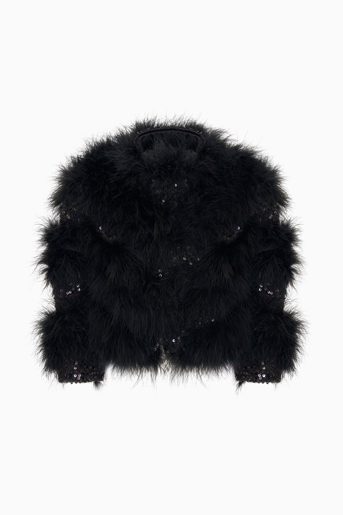 Tween Sequin Feather Trislyn Jacket
