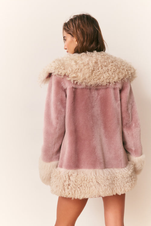 Tuskara Oversized Shearling Jacket