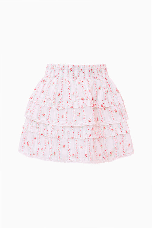 Tween Cherry Stripe Billie Skirt