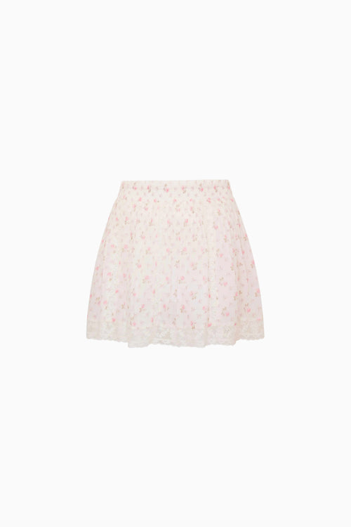Tween Solena Floral Cotton Skirt