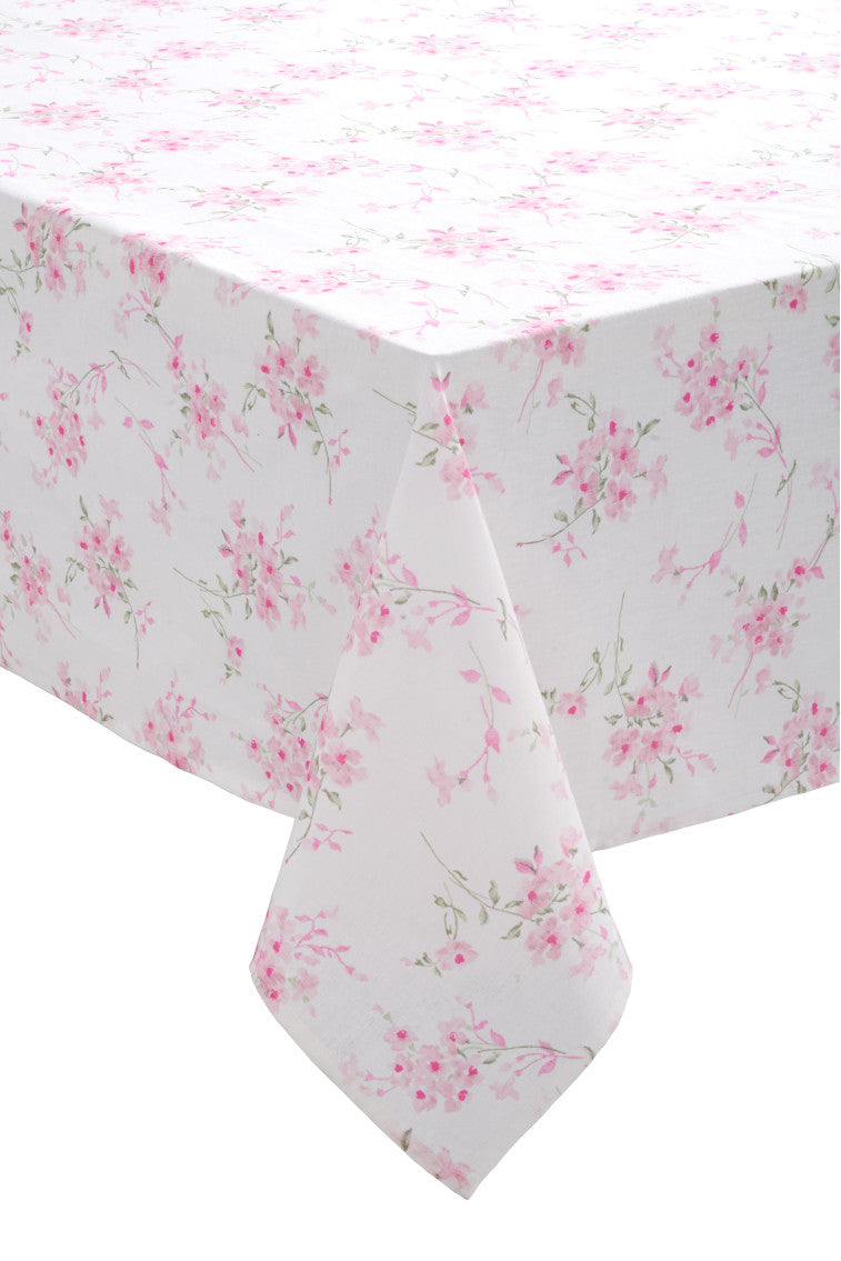 Vintage Inspired Cotton Tablecloth