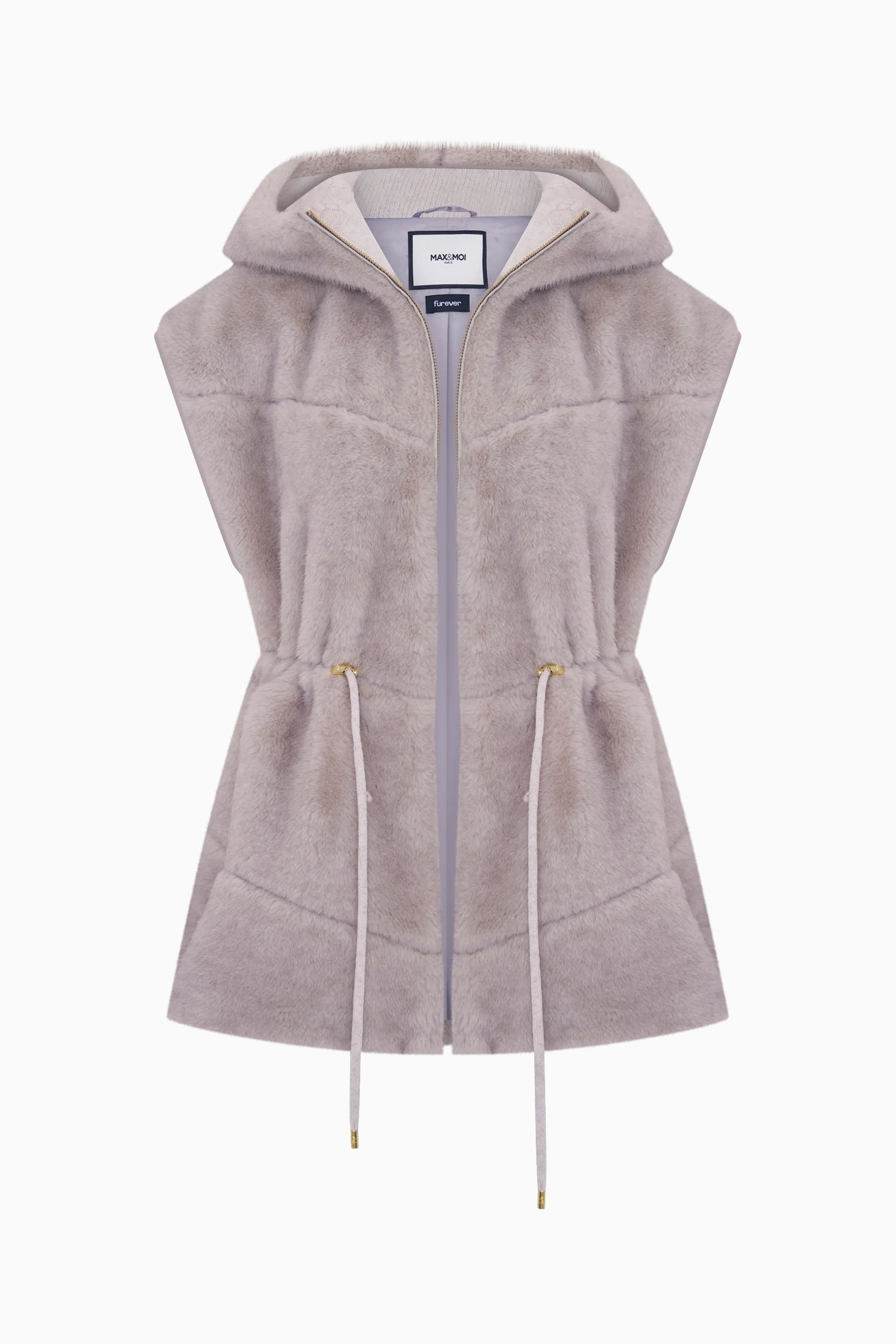 LoveShackFancy x MAX&MOI Valora Faux Fur Vest