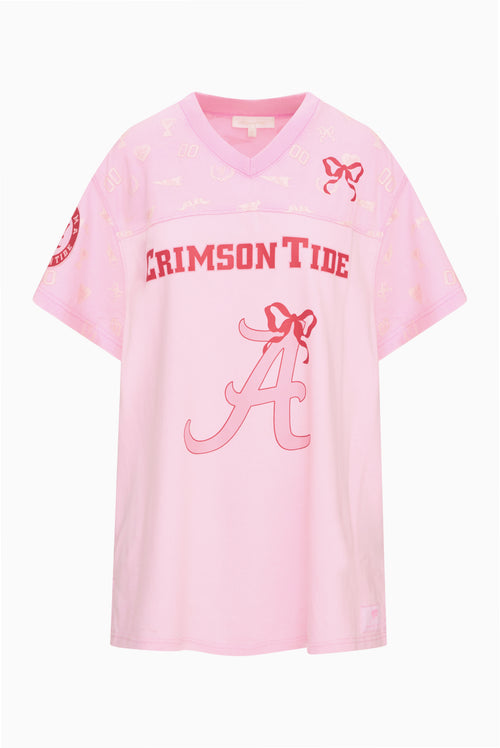 Fanatics x LoveShackFancy Varsity Crush Jersey Dress