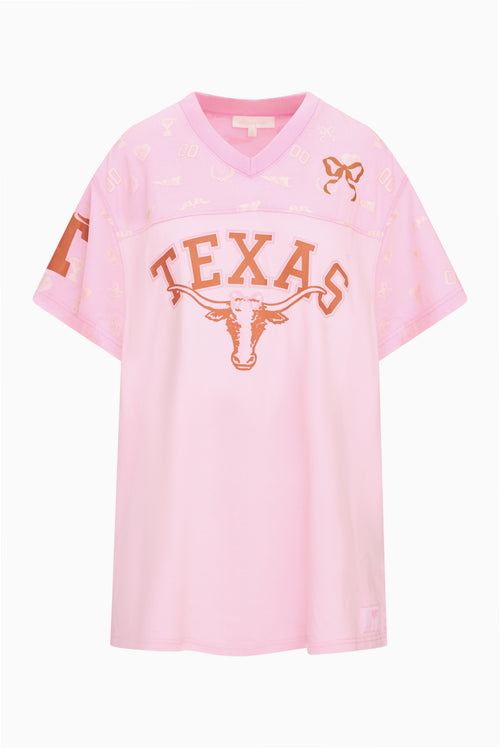 Fanatics x LoveShackFancy Varsity Crush Jersey Dress