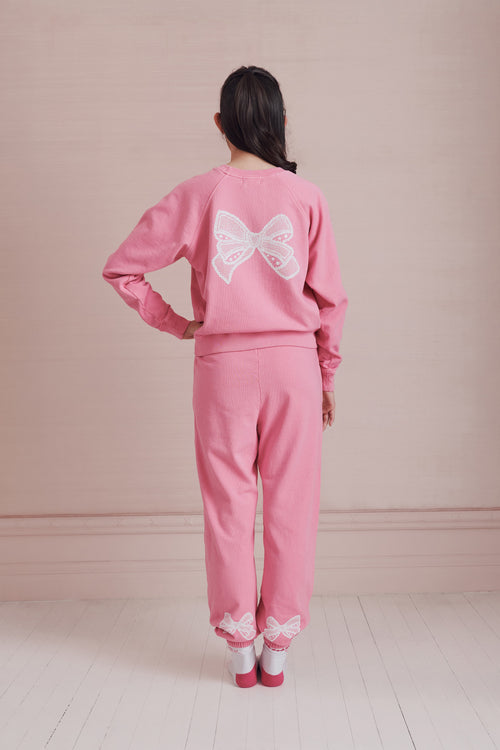 LoveShackFancy x Roller Rabbit Vintage Valentine Classic Crewneck