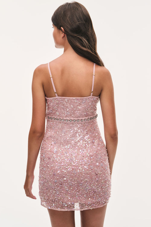 Tween Hand-Beaded Ambrelle Dress