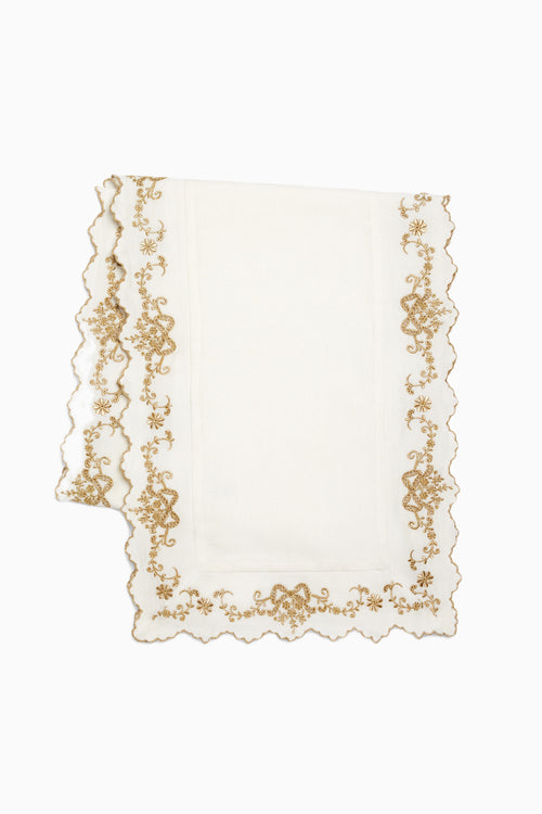 Winter Ribbon Table Runner