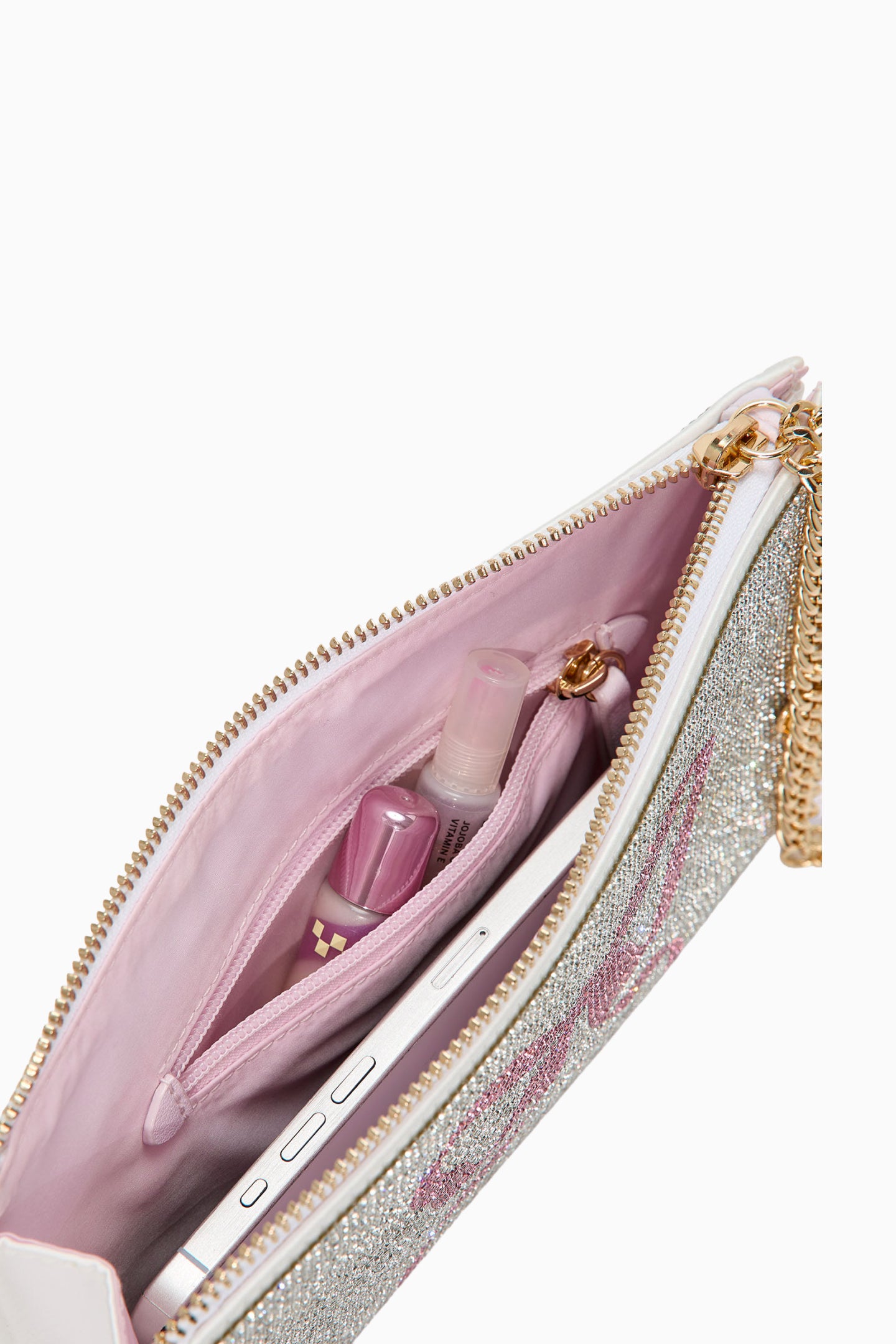 PINK x LoveShackFancy Wristlet Pouch