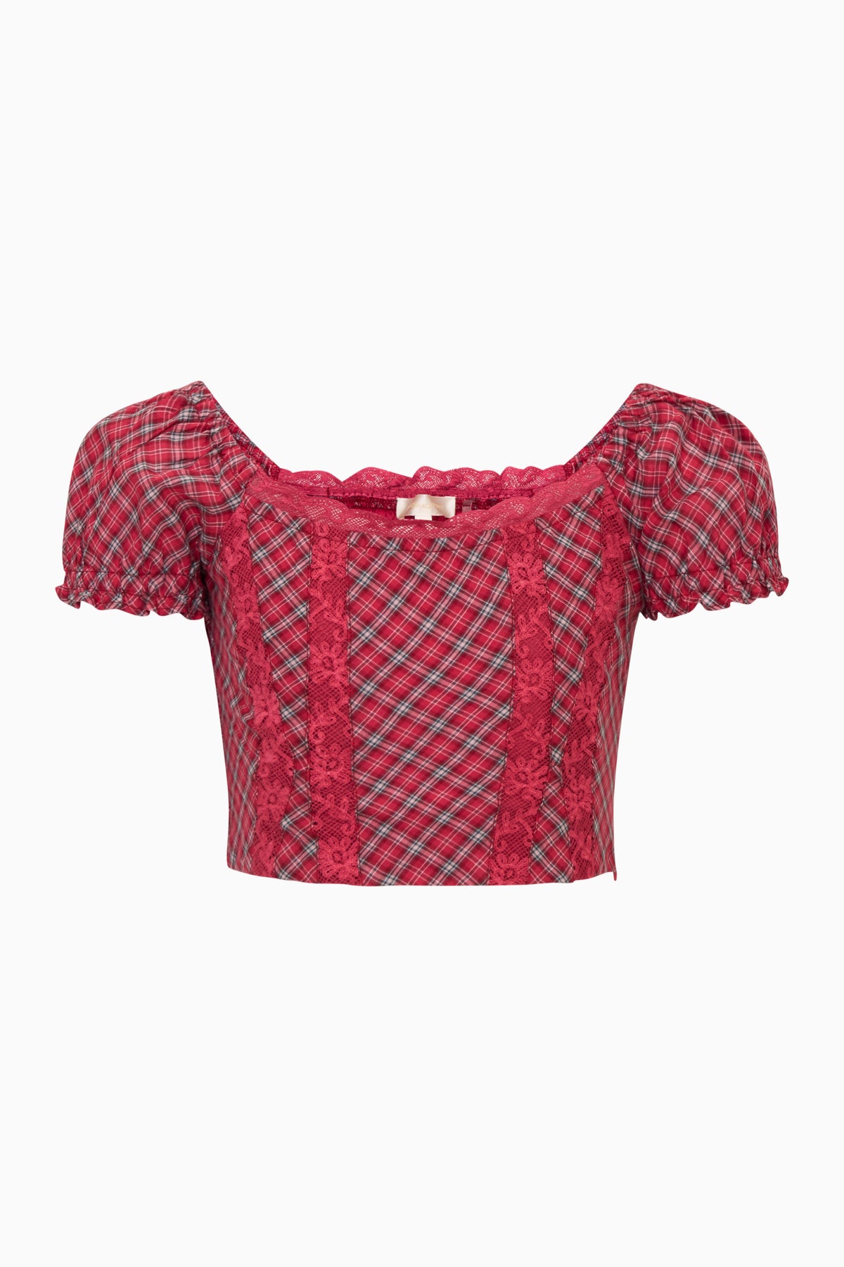 Little Girls Tartan Zephie Top