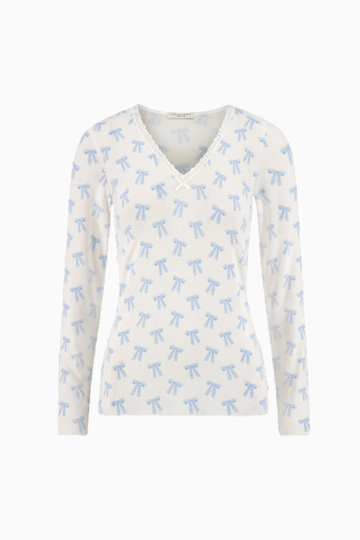 Polka Dot England Pauline Slouchy Top