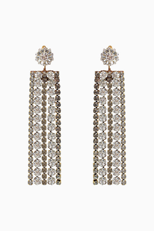 Erickson Beamon Crystal Statement Earrings