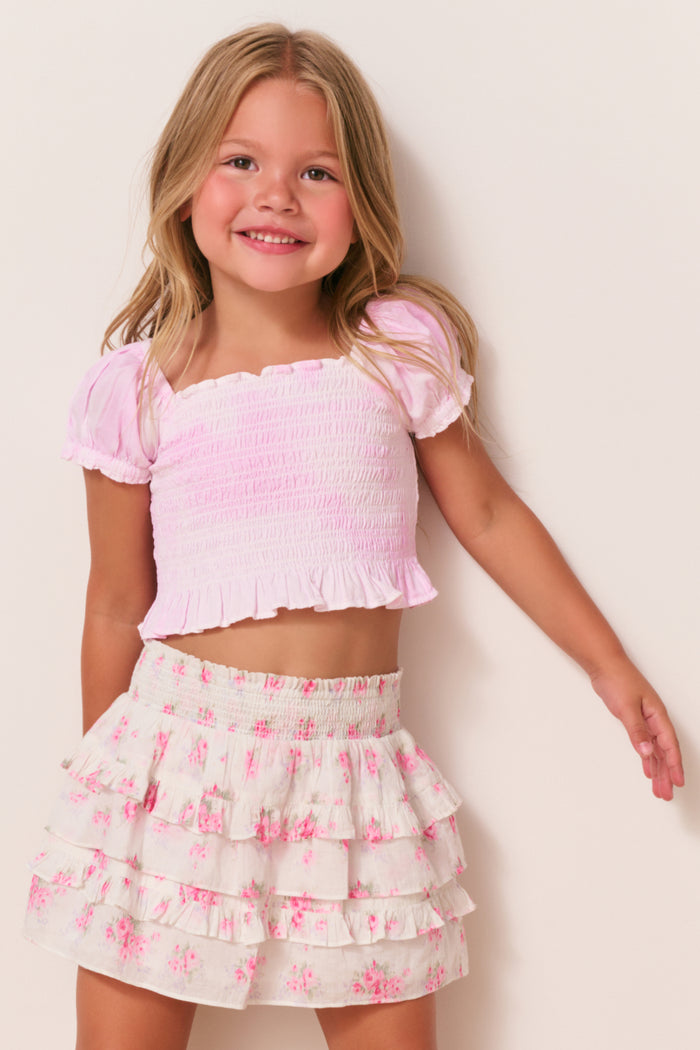 Girls Fabielle Cotton Top