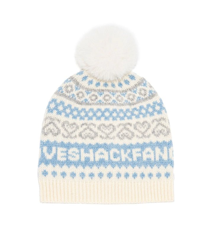 Sanibel Wool Fair Isle Beanie