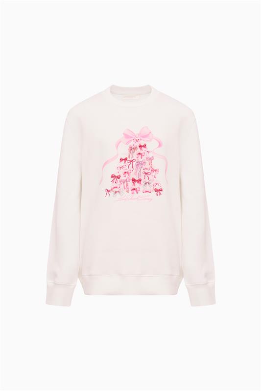 Havenleigh Christmas Bow Fleece Pullover