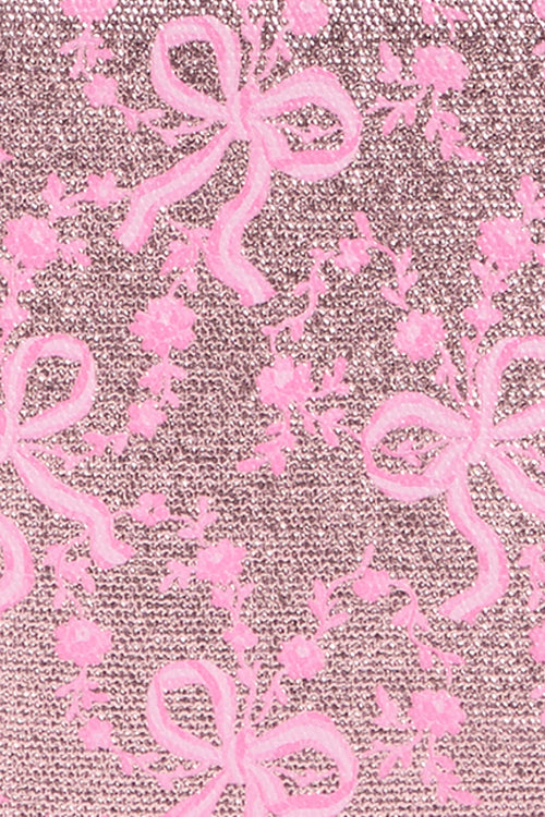 STATE x LoveShackFancy Metallic Bow Allen Laptop Case