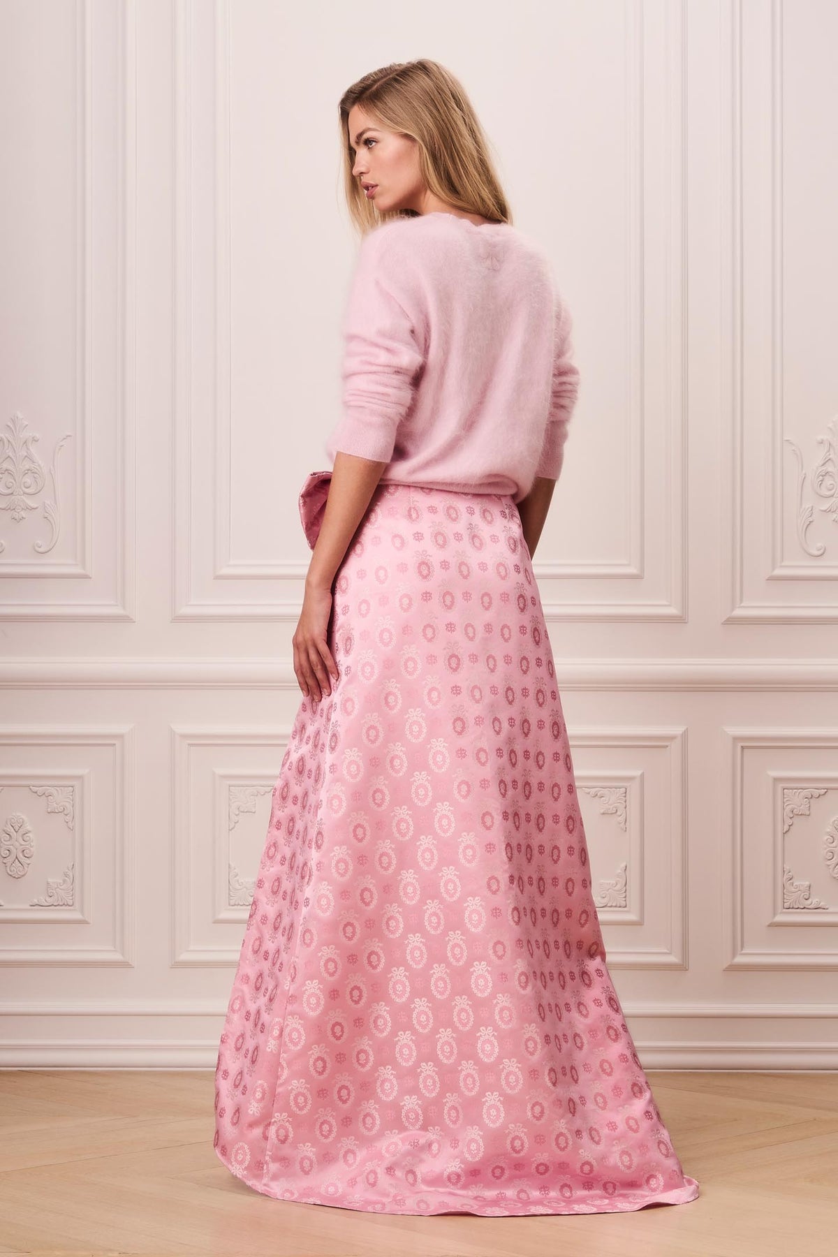 Catherina Brocade Maxi Skirt
