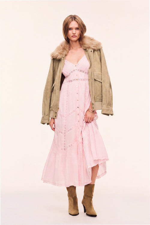 Esilda Heritage Cotton Midi Dress