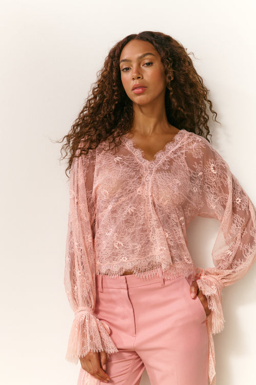 Kath Chantilly Lace Blouse