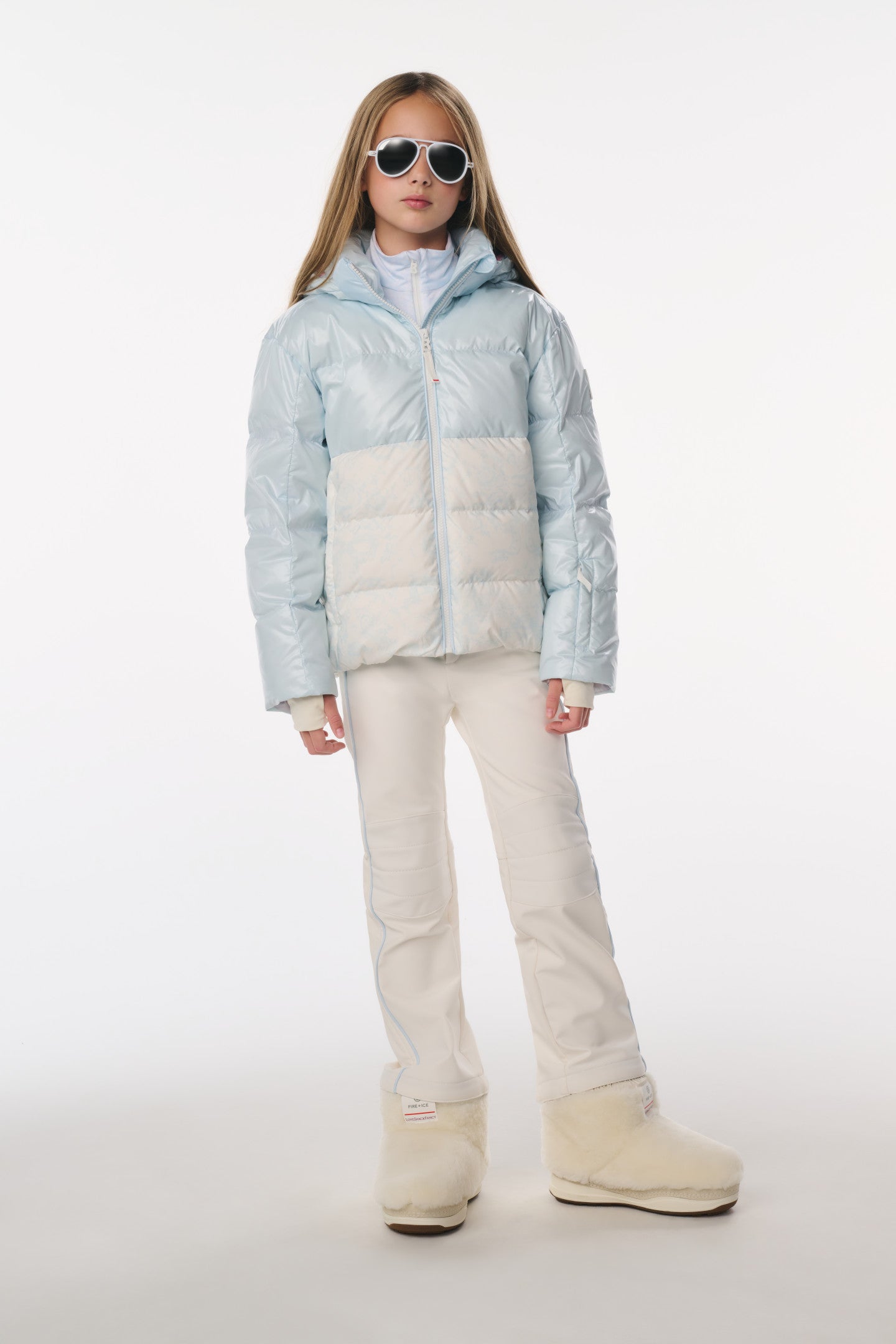 BOGNER FIRE+ICE x LoveShackFancy Girls Franzi Ski Jacket