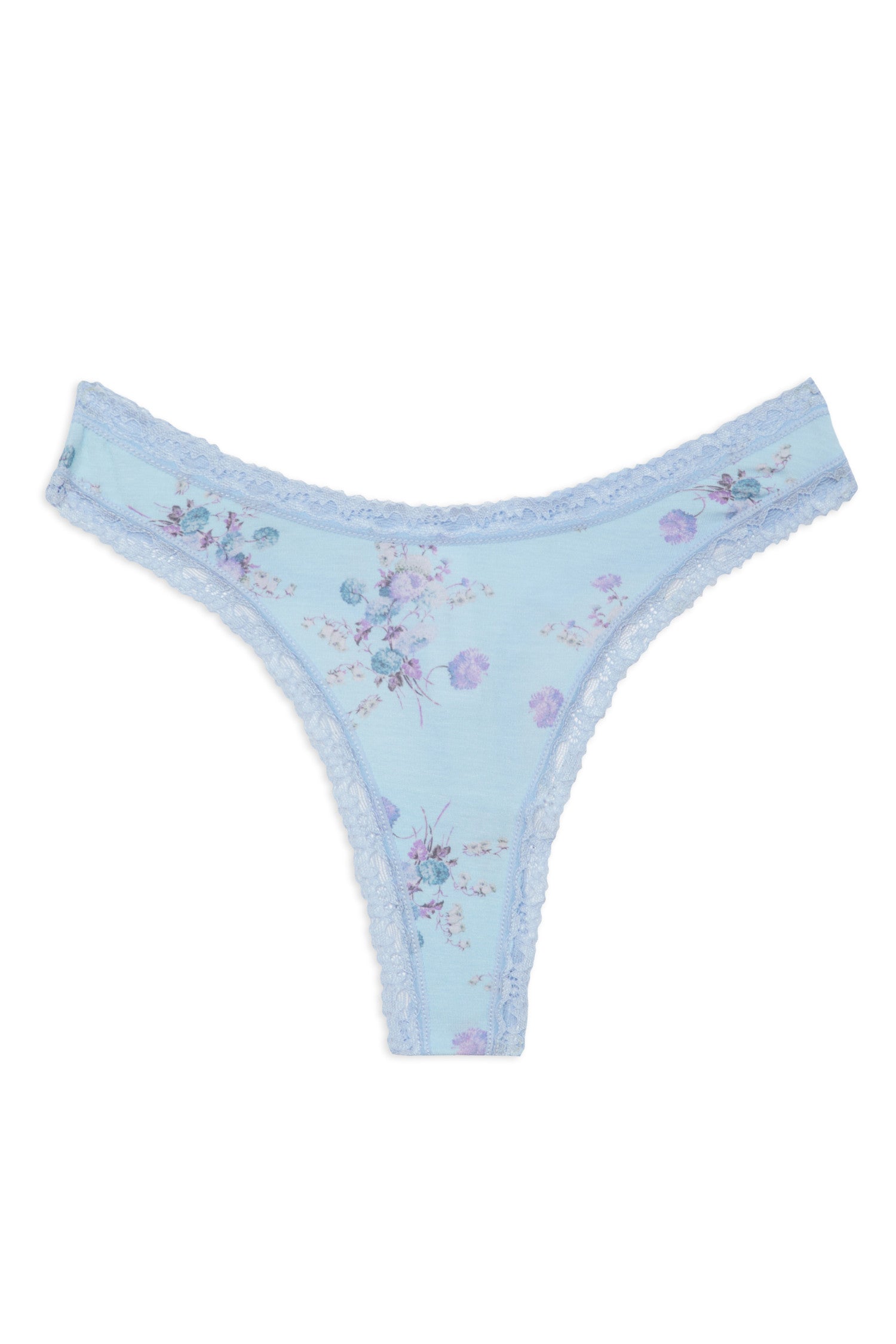 Blue 4 Pack Thong Box - Women's Underwear & Intimates